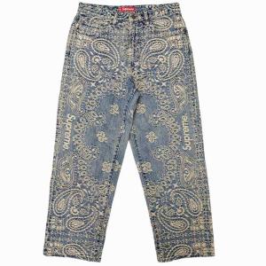 25SS Bandana Jacquard Baggy Jean