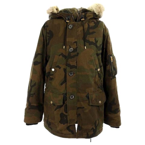 17AW N-3B ジャケット カモフラ 50